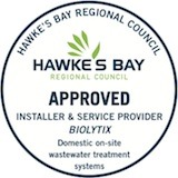 Hawke's Bay Regional Council Approved Installer Biolytix - domestic on-site wastewater treatment systems